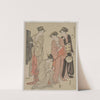 Women of the Tatsumi District (from the series Eastern Customs of the Present Day) by Katsukawa Shunchō