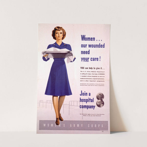 Women, our wounded need your care! by Anonymous