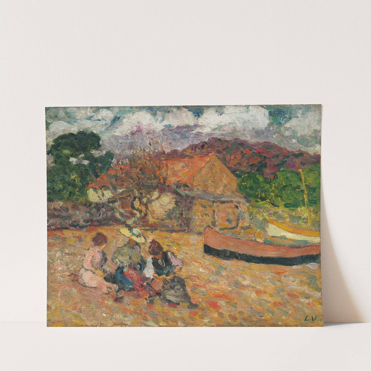 Women seated on the beach (1897) by Louis Valtat