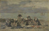 Women Washing Clothes at Étretat