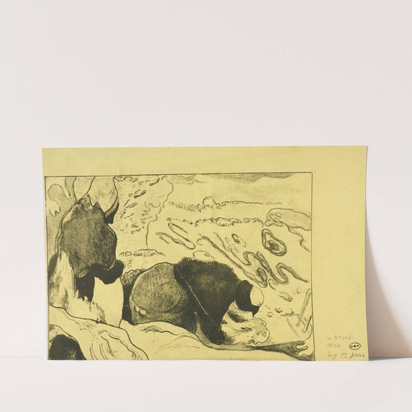 Women Washing Clothes (1893-1894) by Paul Gauguin