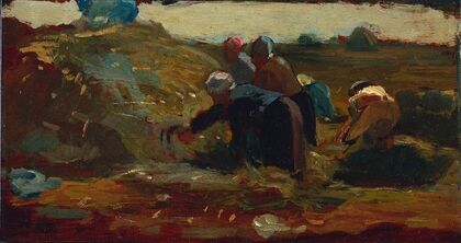 Women Working in a Field (1867)