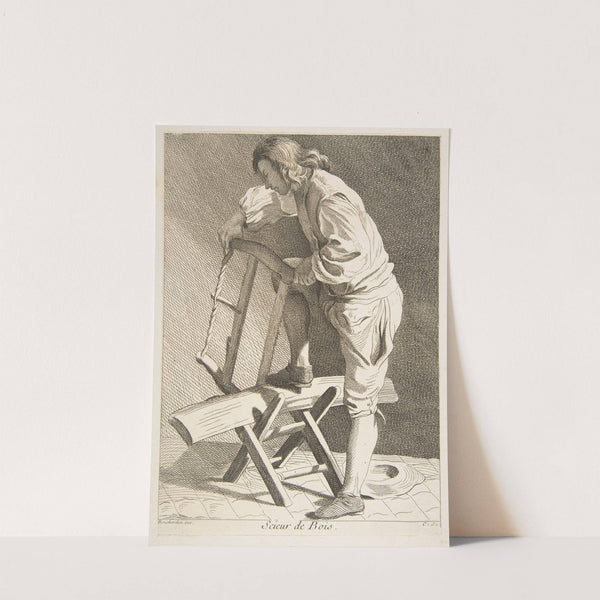 Wood Cutter (1737-1746) by Edmé Bouchardon