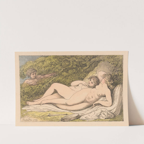 Wood-Nymphs (1799) by Thomas Rowlandson