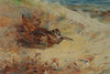 Woodcock sheltering in the sand dunes (1928)