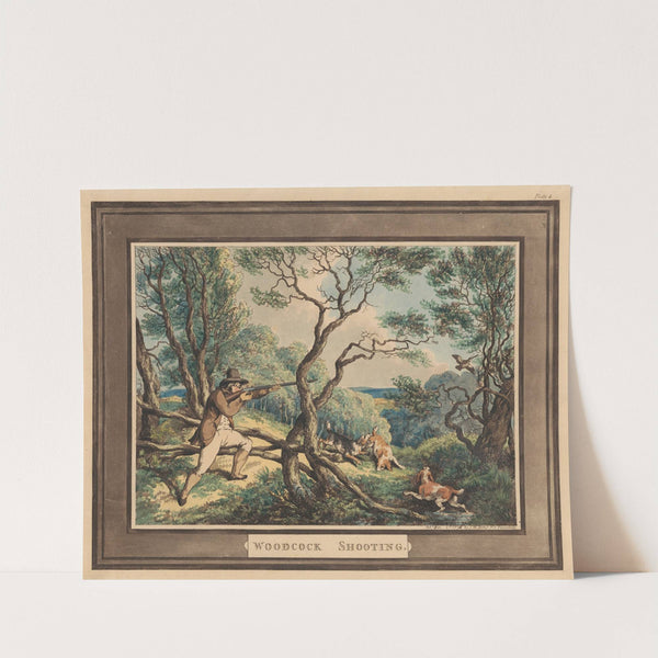 Woodcock shooting by Samuel Howitt