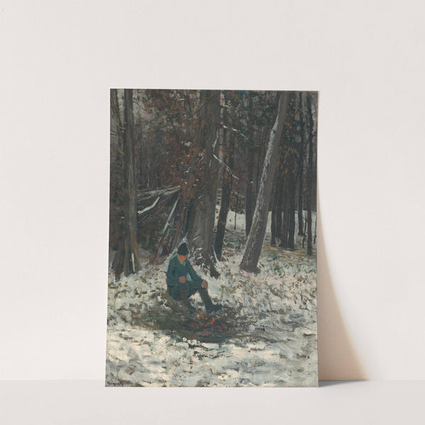 Woodcutter (1885–1895) by Ladislav Mednyánszky