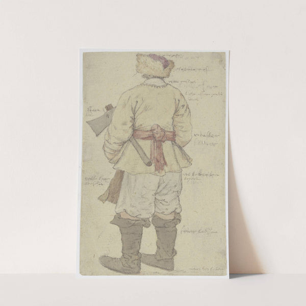 Woodcutter Seen from the Rear by Roelant Savery