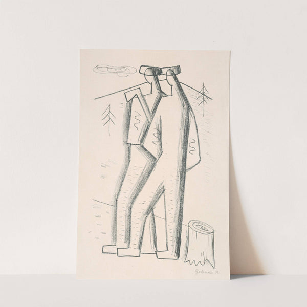 Woodcutters by Mikuláš Galanda