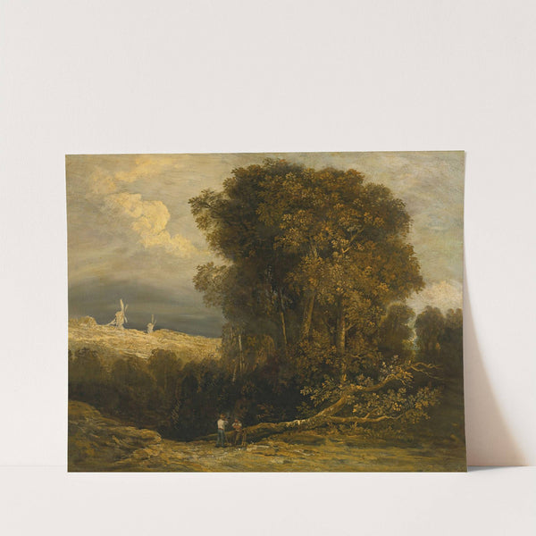 Woodcutters by Georges Michel