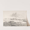 Wooded Dune Landscape near Haarlem, with Windmill and a Pair of Figures by Gerrit Jan Michaëlis