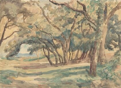 Wooded Glade near St. Tropez — size preview