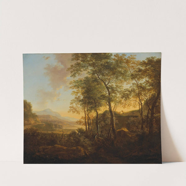 Wooded Hillside with a Vista by Jan Both