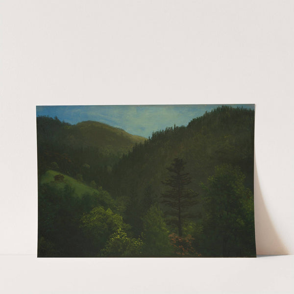 Wooded Landscape by Albert Bierstadt