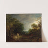 Wooded Landscape with a Woodcutter by Thomas Gainsborough