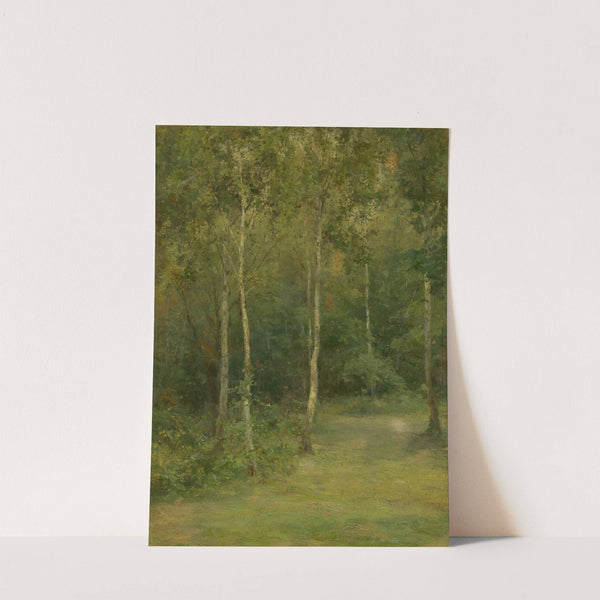 Wooded Landscape With Little Birches (1894–1896) by Ľudovít Čordák