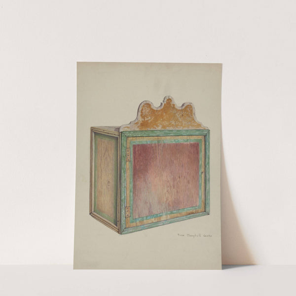 Wooden Cabinet for Music by Rose Campbell-Gerke