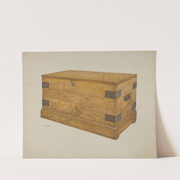 Wooden Chest by James Dwyer
