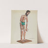 Wooden Christo, Painted (Front view) by Majel G. Claflin