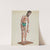 Wooden Christo, Painted (Front view) by Majel G. Claflin