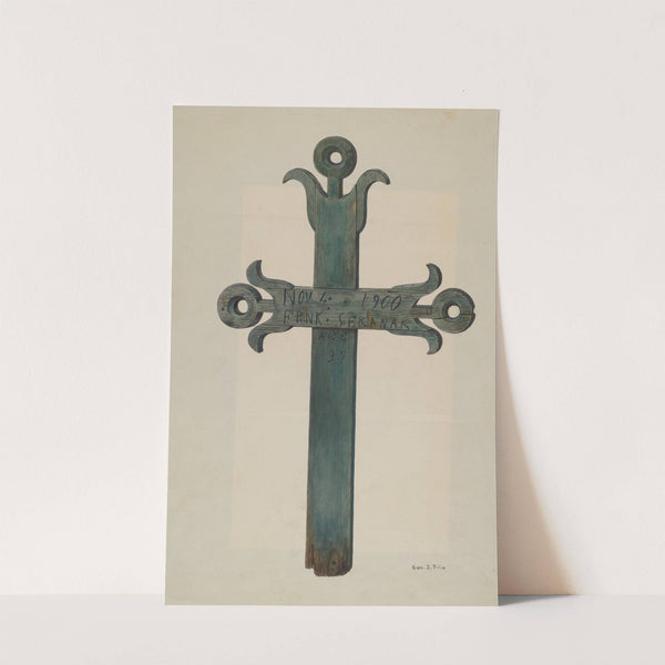 Wooden Cross (c. 1940) by George File