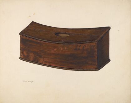 Wooden Cutlery Box