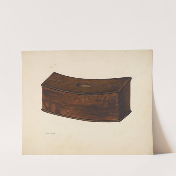 Wooden Cutlery Box by Erwin Stenzel