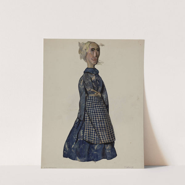 Wooden Doll by Jane Iverson