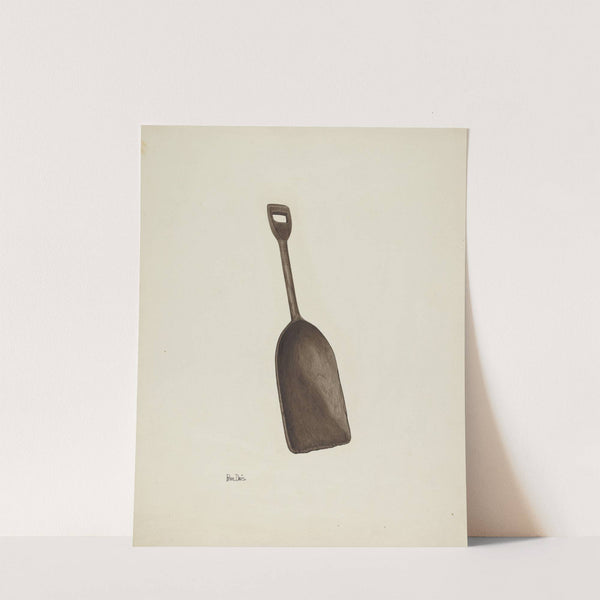 Wooden Grain Shovel by Pearl Davis