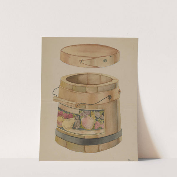 Wooden Jam Pail by Anthony Zuccarello