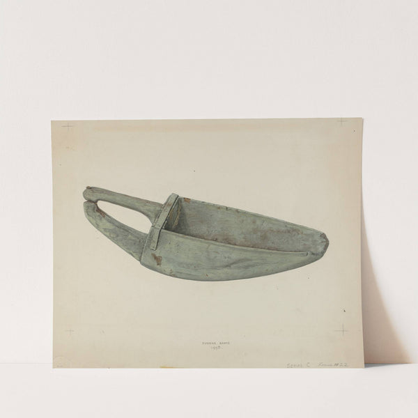 Wooden Scoop by Eugene Bartz