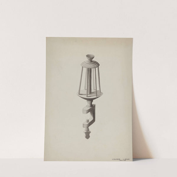 Wooden Silk Winder by Edward L. Loper