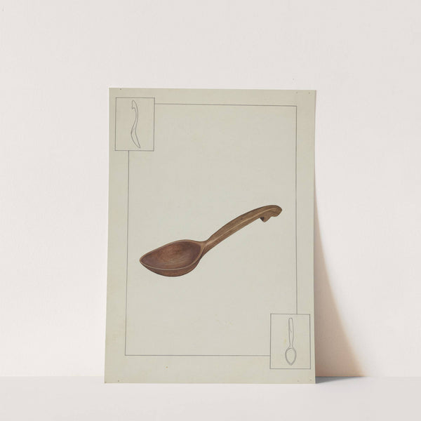 Wooden Spoon by American 20th Century
