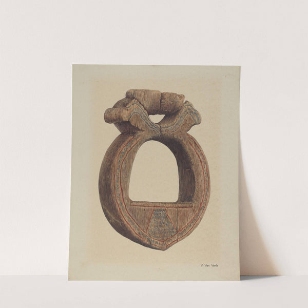 Wooden Stirrup by Vera Van Voris