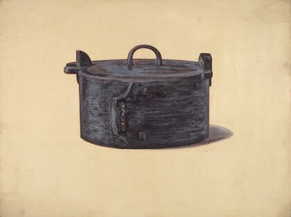 Wooden Work Box
