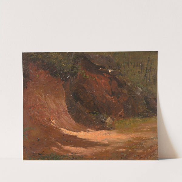 Woodland bank, Jamaica (1865) by Frederic Edwin Church