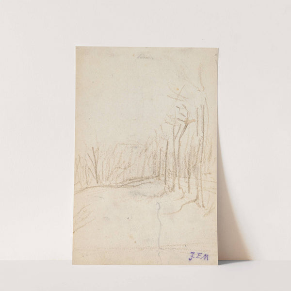 Woodland Clearing by Jean-François Millet