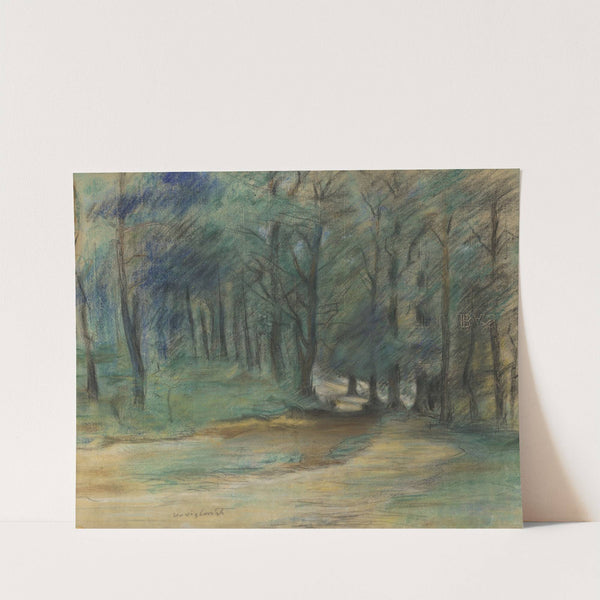 Woodland Path (1890s) by Lovis Corinth