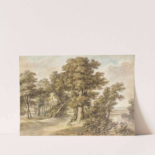 Woodland Scene by John Wilhelm Nahl