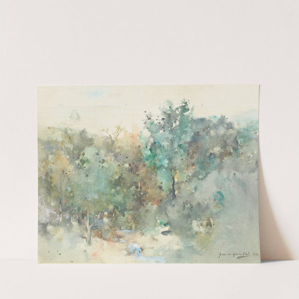 Woodland stream (1890) by James Watterston Herald