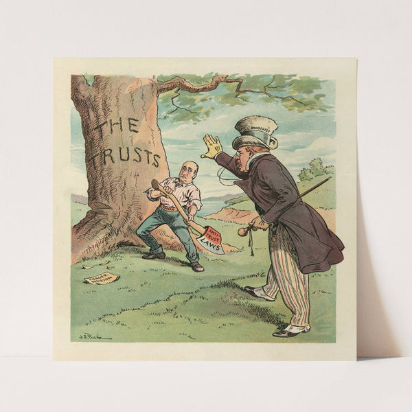 An interruption (1898) by Louis Dalrymple