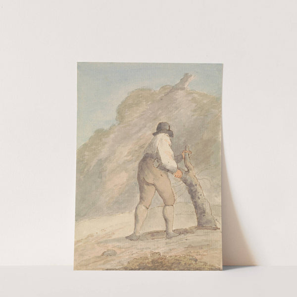 Woodsman by Edward Francis Burney