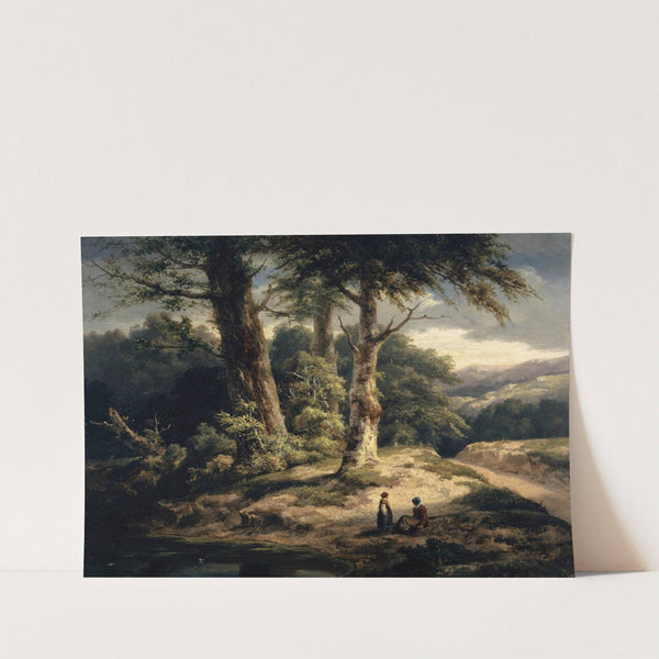 Woody Landscape (1840–1845) by Alexandre Calame