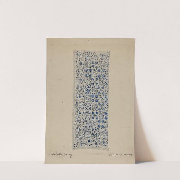 Wool Coverlet by Edmond W. Brown