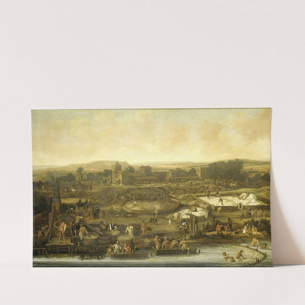 Wool Making by Pieter de Molijn