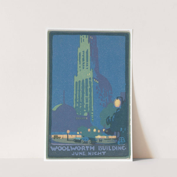 Woolworth Building June Night by Rachael Robinson Elmer