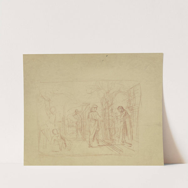 Worker on the vineyard by Wilhelm Steinhausen