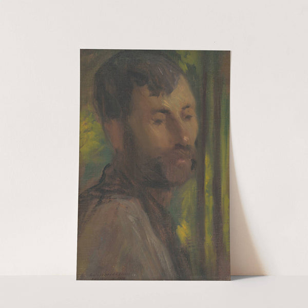 Worker's Head by Elemír Halász-Hradil