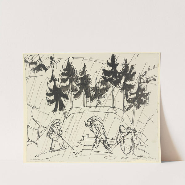 Working farmers by Albert Müller