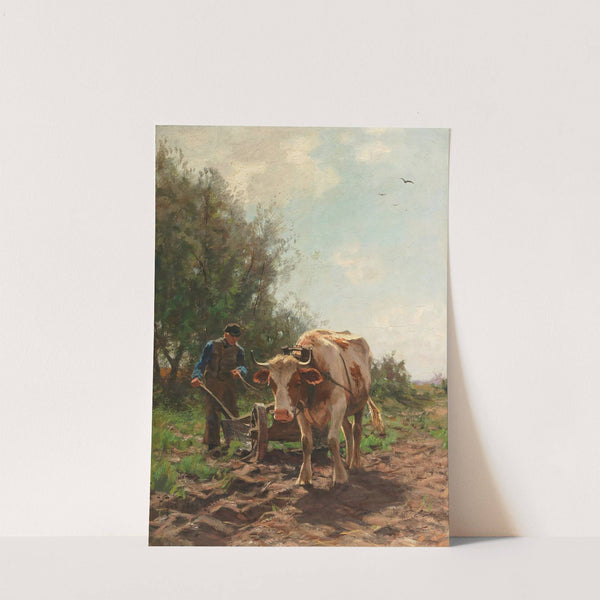 Working in the Fields by Hermann Johannes van der Weele